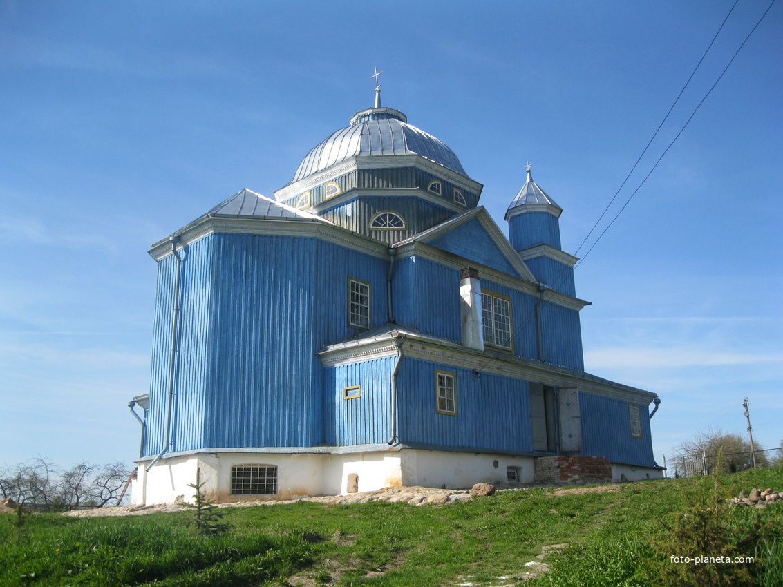 Спасо-Преображенская  церковь 18 век Смольяны