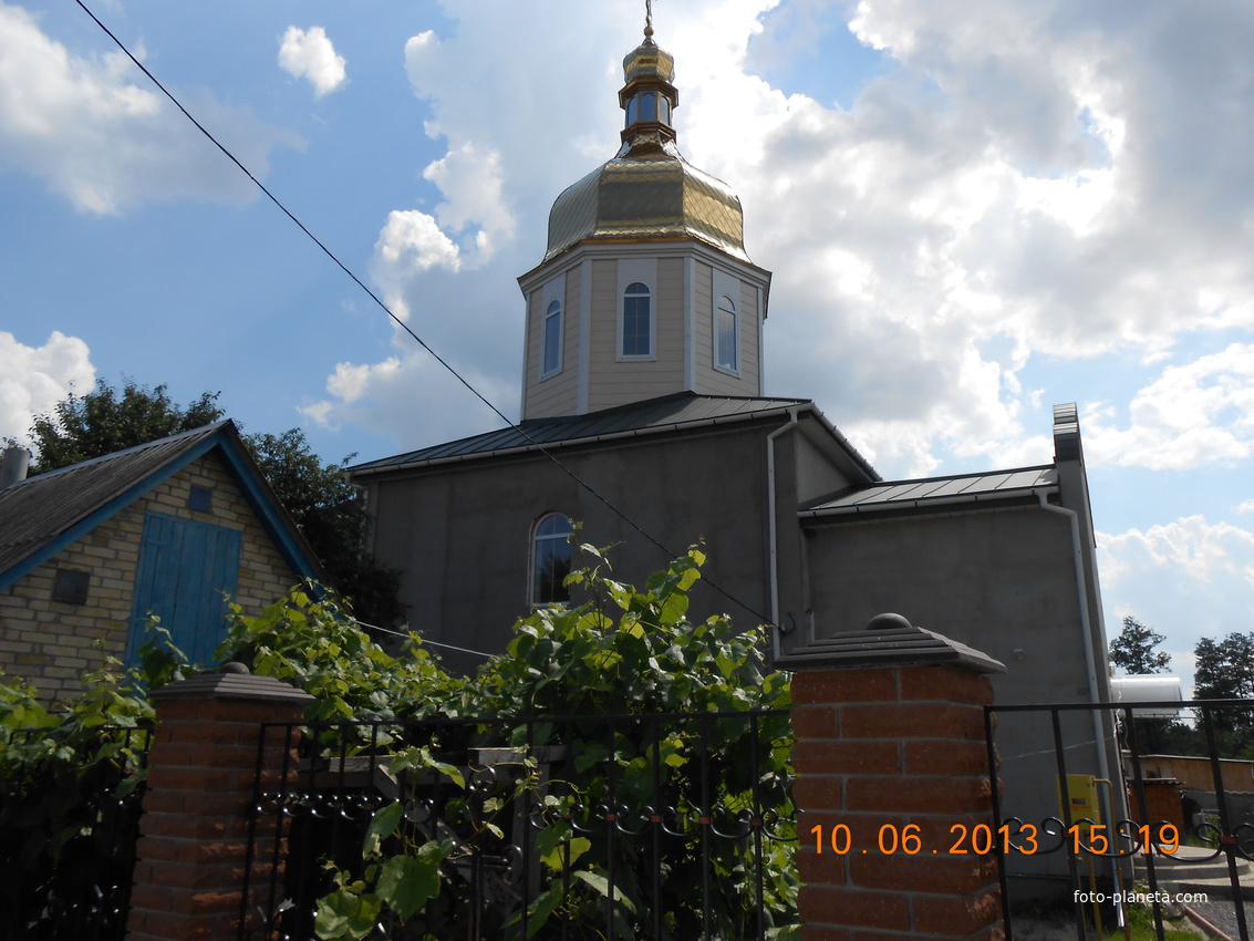 Храм св.Миколая в с.Гнідин