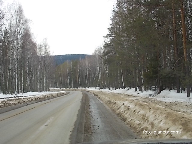 Дорога в дер. Зауфа