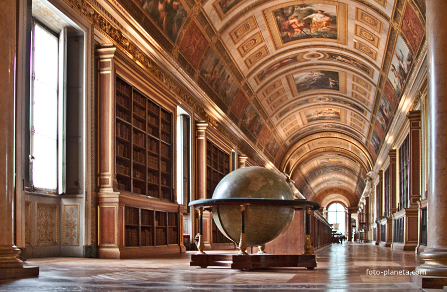 Библиотека во дворце Фонтенбло