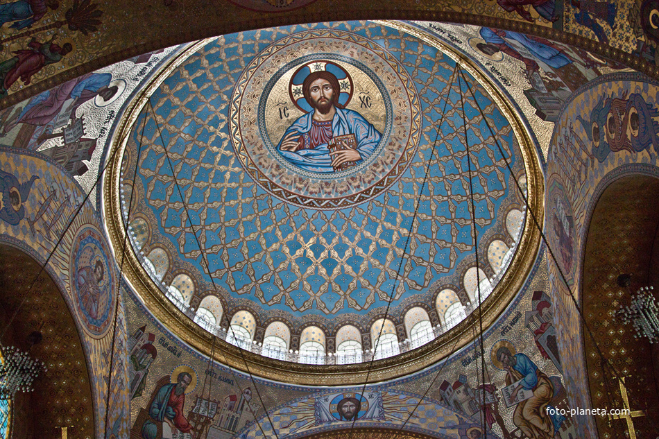 Роспись купола в Морском соборе