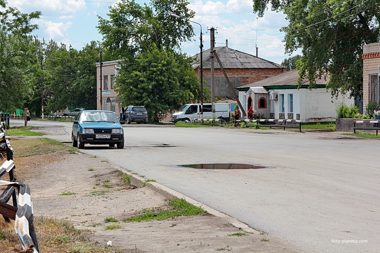 центральная улица Литвиновки