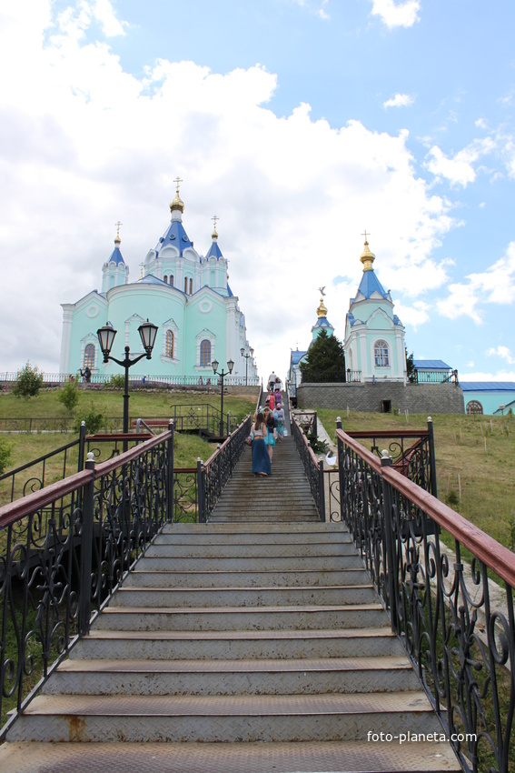 Коренная пустынь курск карта