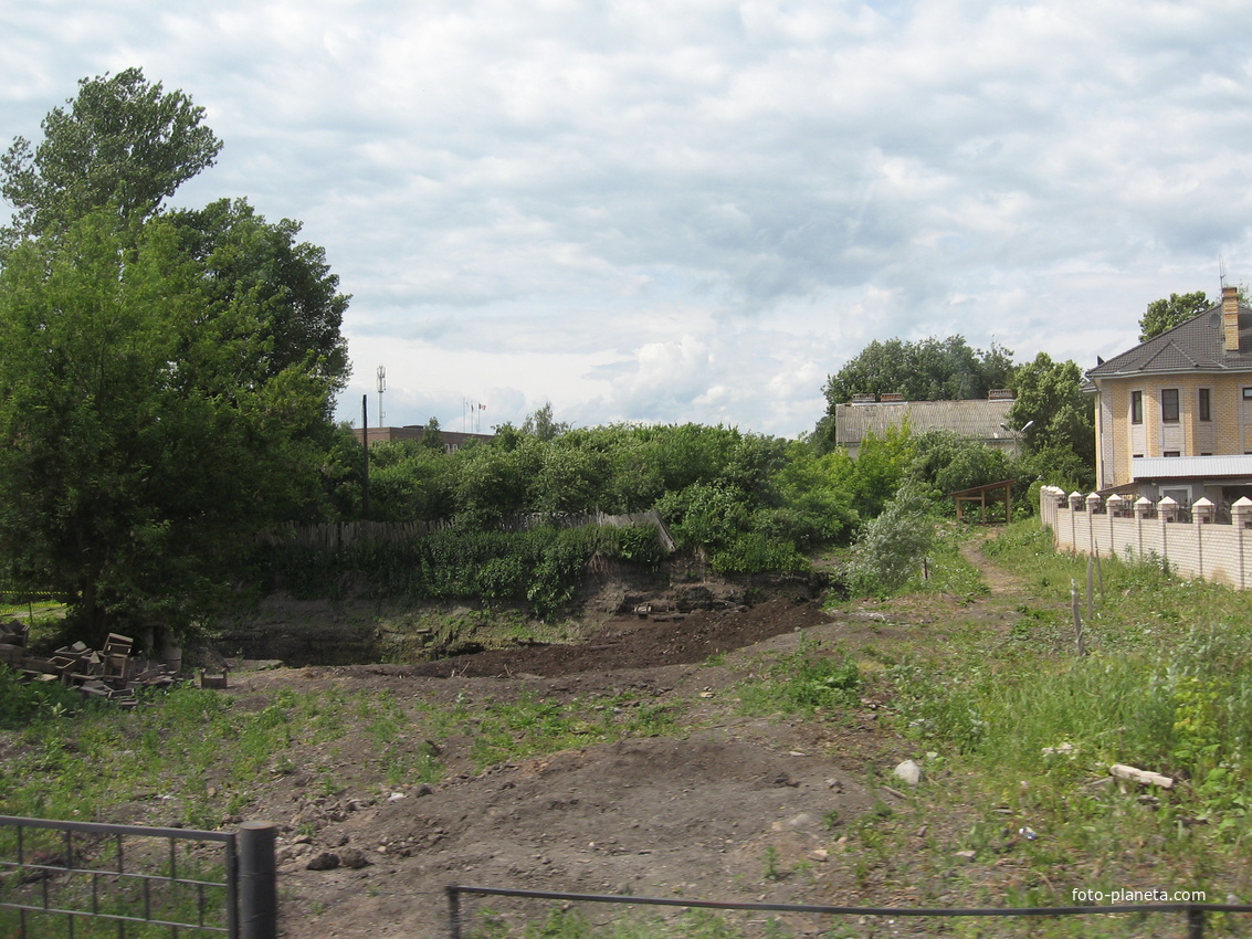 Великий Новгород. Идут раскопки.