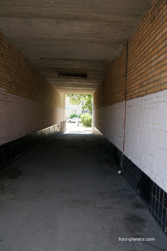 В арке дома по Андропова