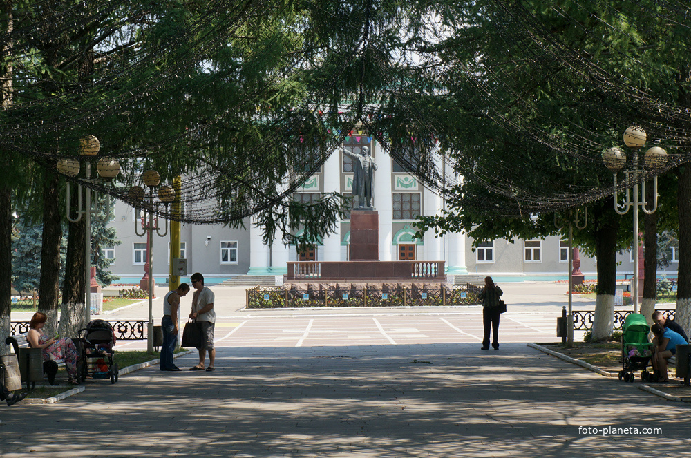 Сквер в центре Ступино