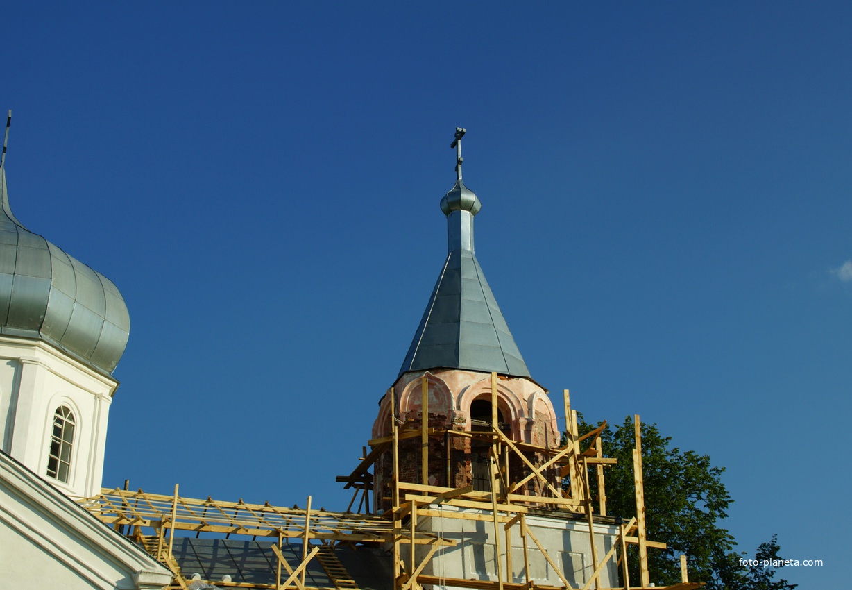 Реставрация храма. июль 2013.