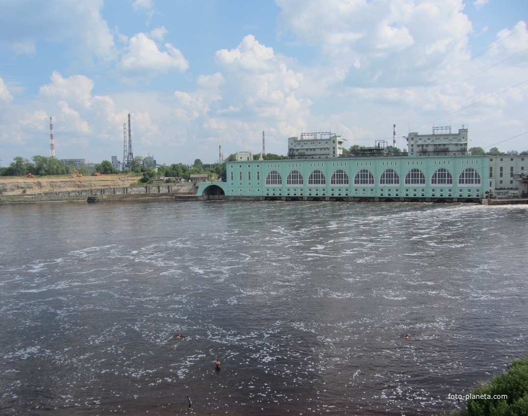Волховская ГЭС, другой ракурс