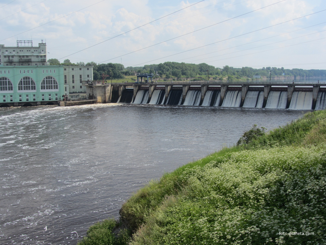 Волховская ГЭС, другой ракурс