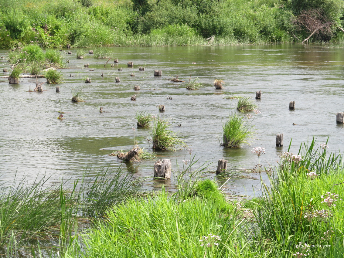 здесь был мост