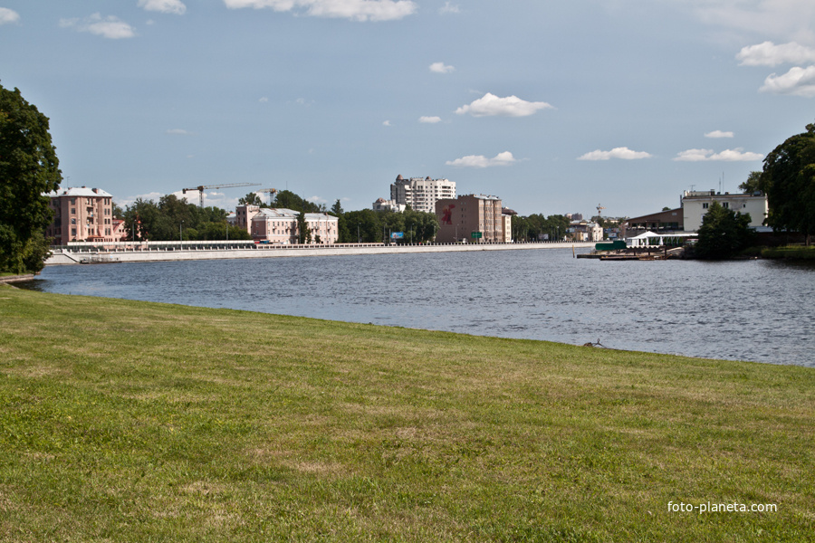 Вид из Елагина острова