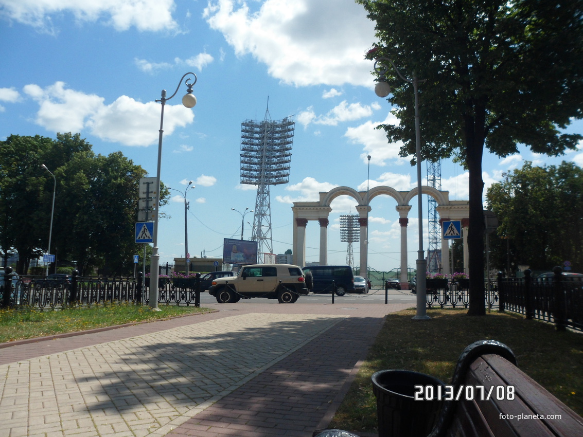 Минск вход на стадион Динамо
