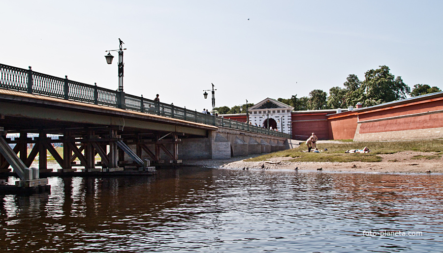 Иоанновский мост к крепости