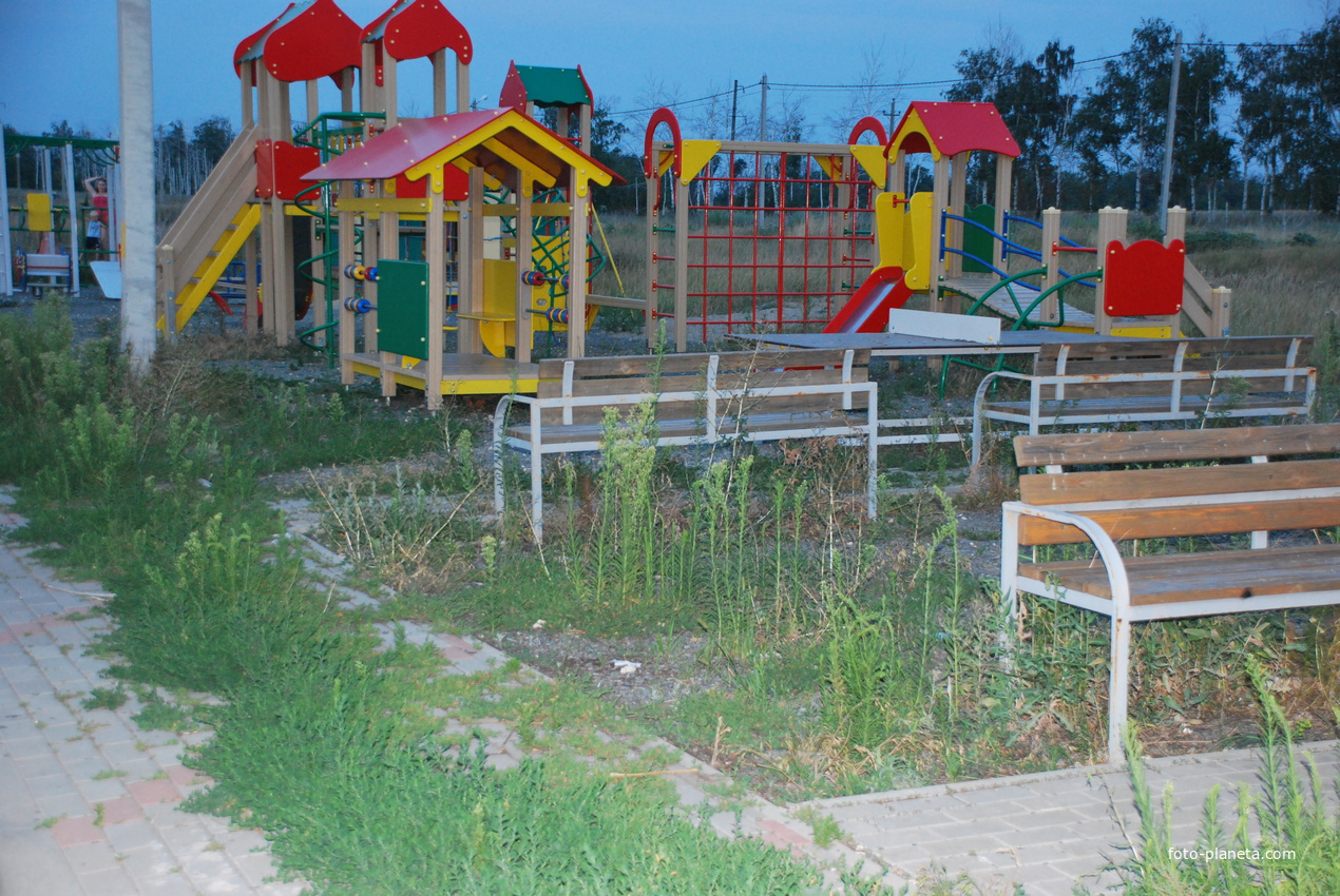Детская площадка в с. Александровка