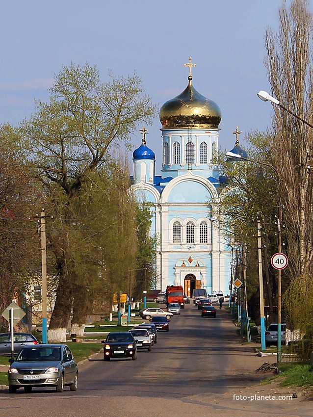 Соборный храм Тихвинской иконы Божией Матери г.Данков, Липецкой области