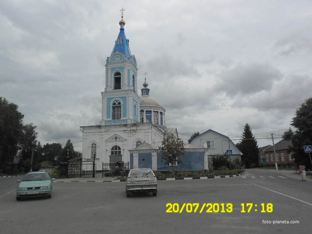 Борисовка, церковь