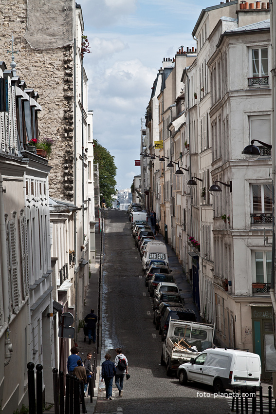 Улица в Монмартре