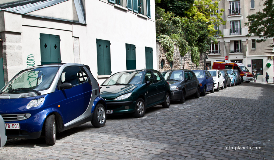 Улица в Монмартре