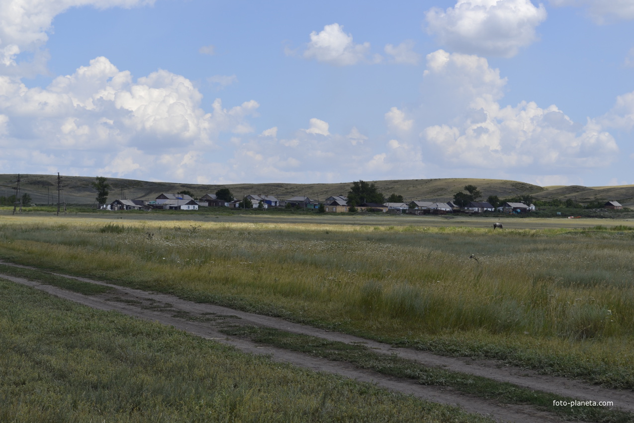 Вид на поселок со стороны Первого леска.