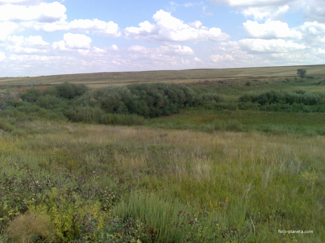 Саратовка ,высохшее озеро на Шестой.