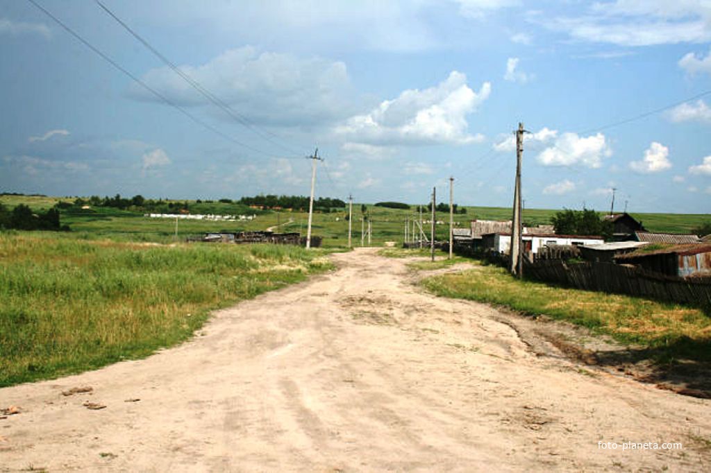 с.Черёмушки. Вид на старую ферму.