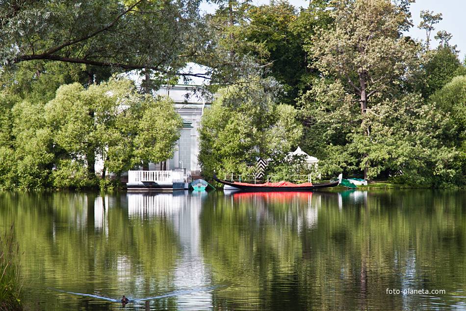 Пристань в Большом пруду