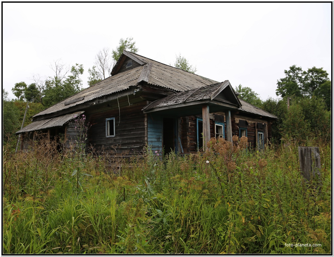 Здесь жил мельник.