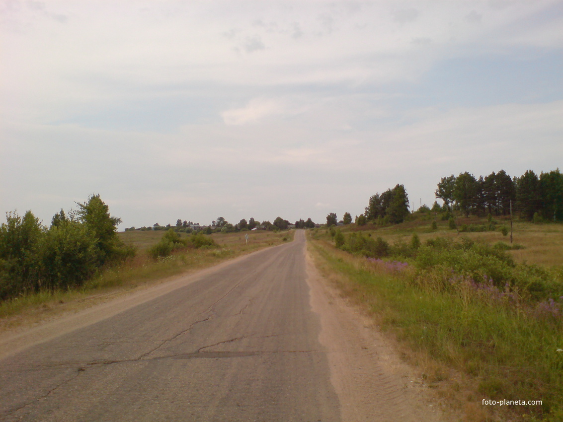 Дорога в Душилово