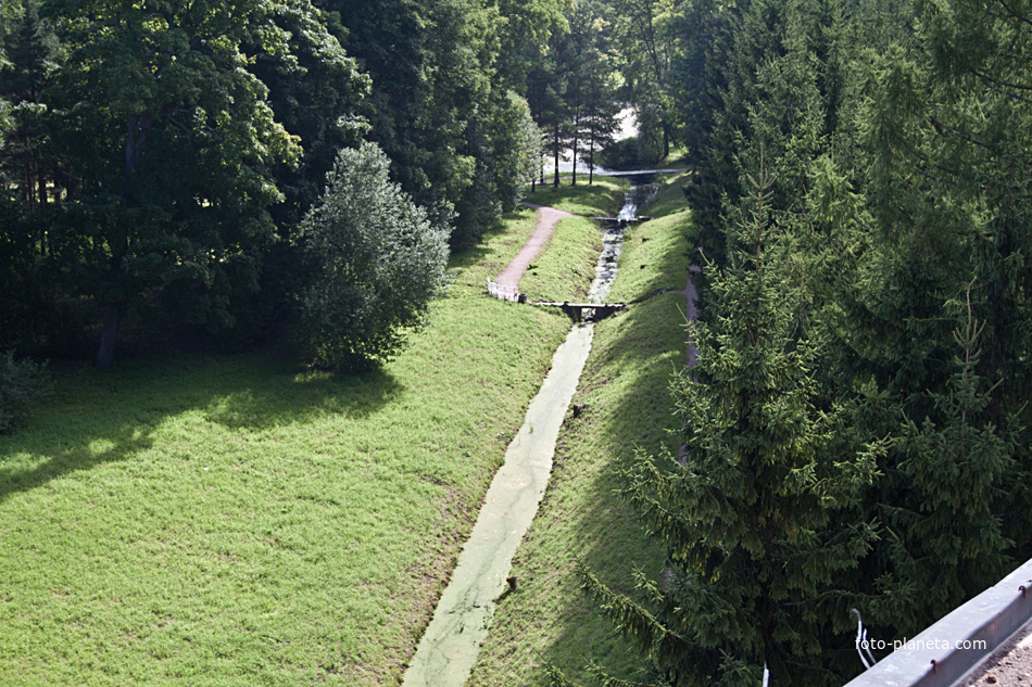 Вид с башни-руины