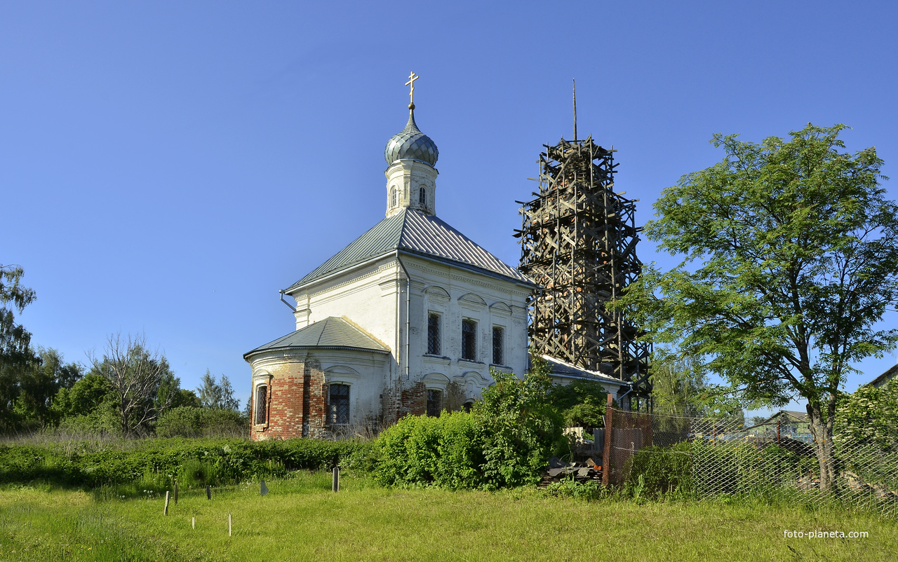 Церковь Богоявления Господня в селе Ковалёво.