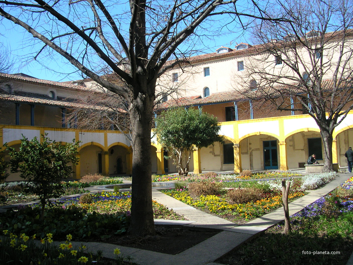 Arles. Au coin de Van Gogh dans l&#039;ancien hôpital