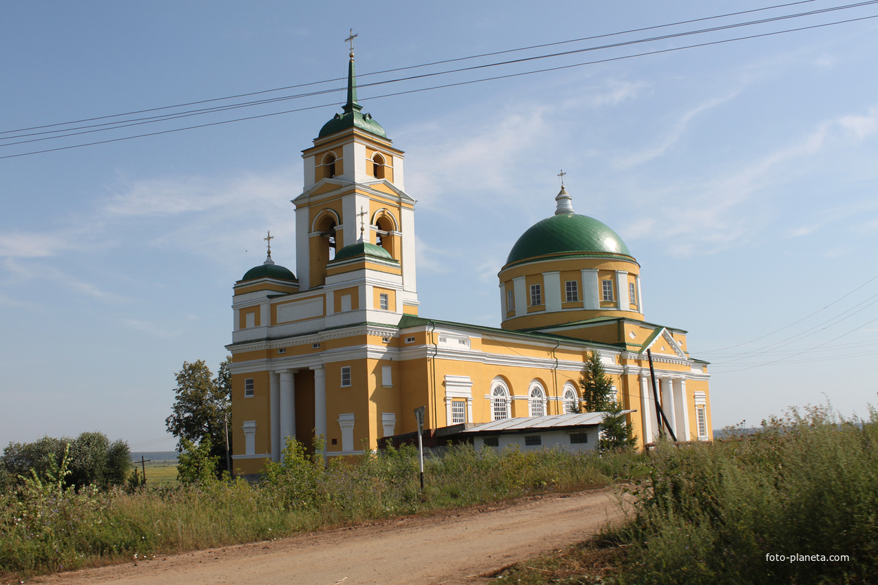 Преображенская церковь. Июль 2012 года.