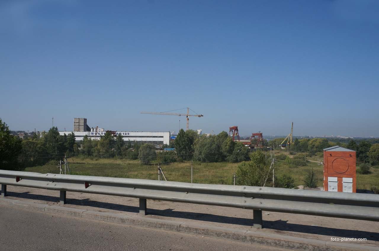 Производственная база Мостоотряд-125