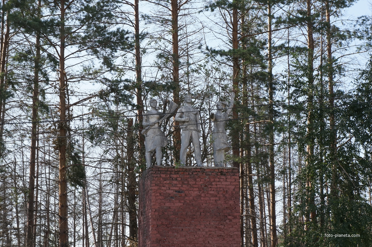 Скульптура в Щурове