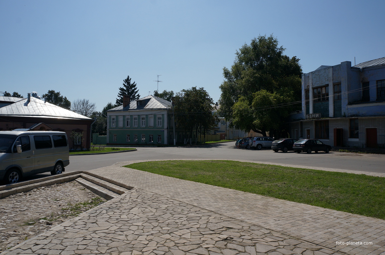 Площадь в старой Коломне