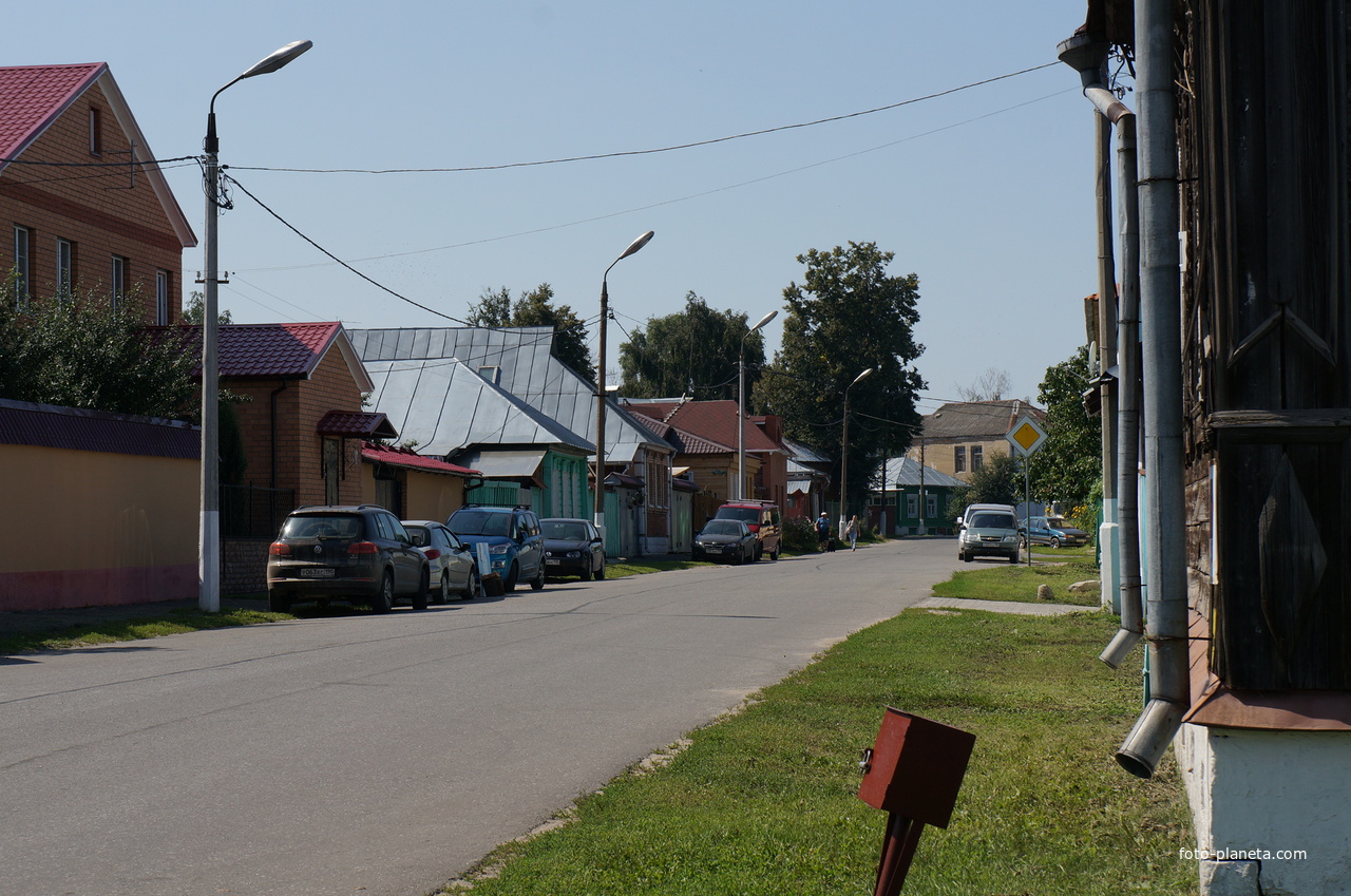 Посадская улица в старой Коломне