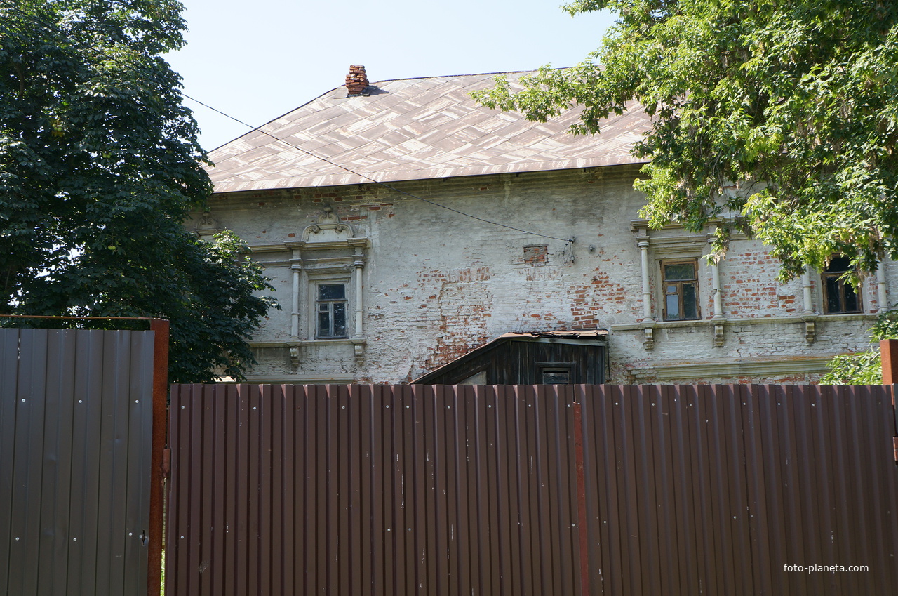 Городские палаты Коломны рубежа XVII-XVIII веков.