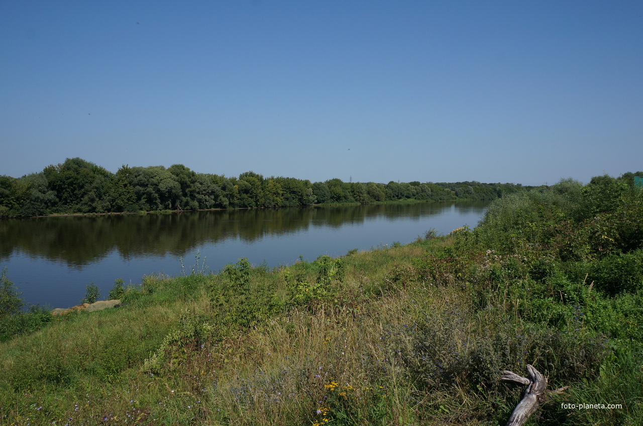 Река Москва в Коломне