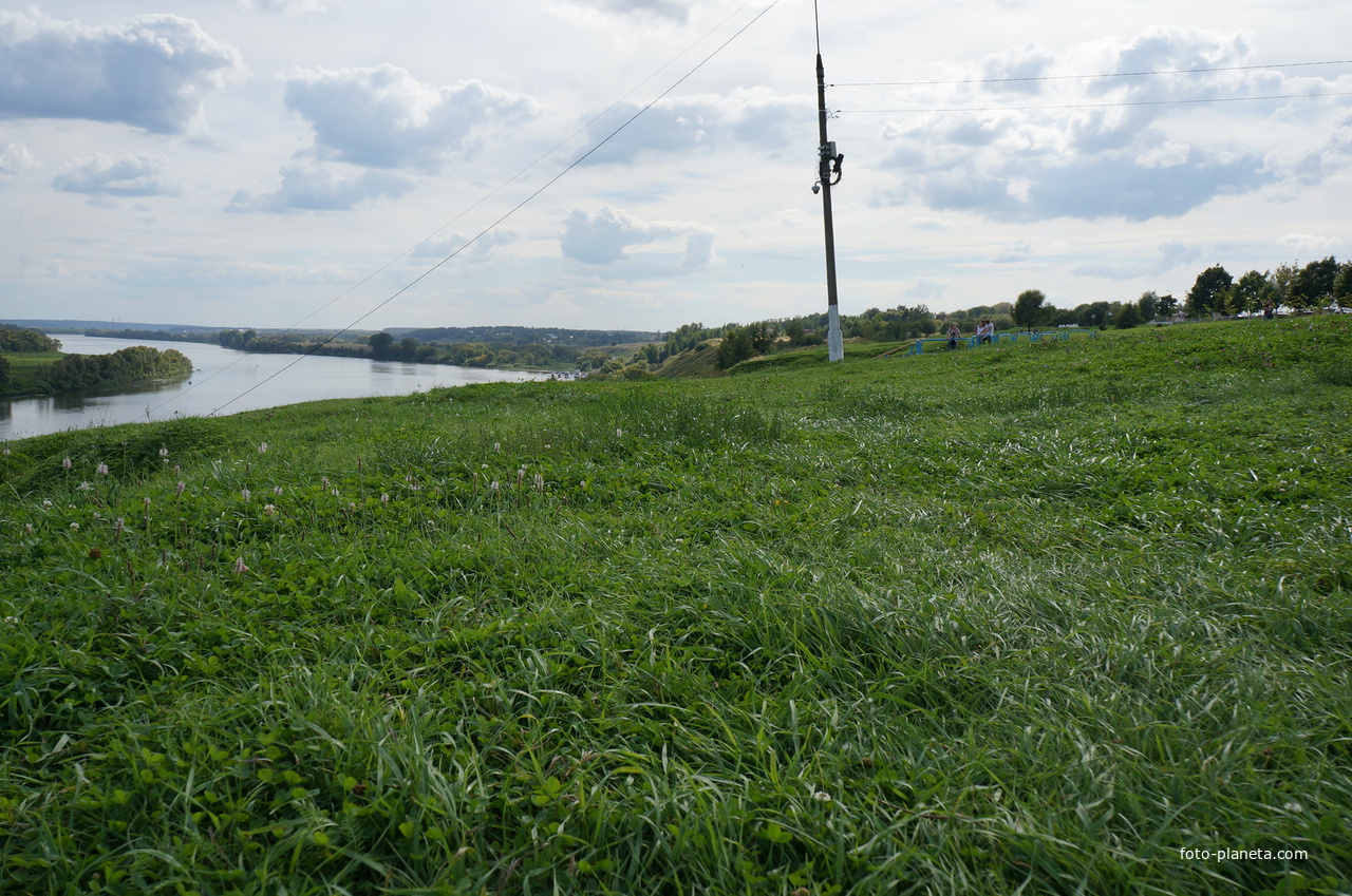 Полянка на берегу Оки