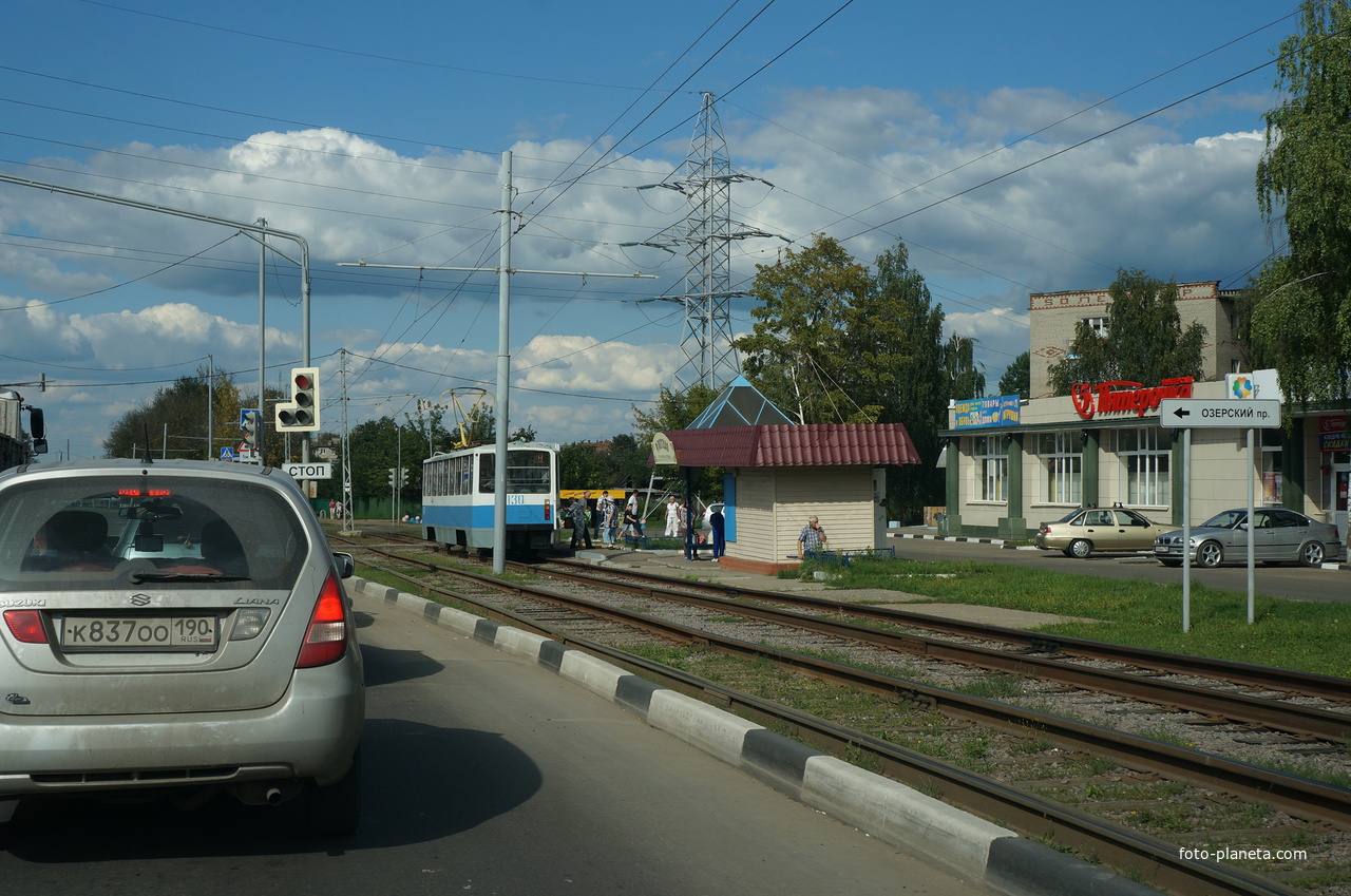 Трамвайная остановка на Кирова
