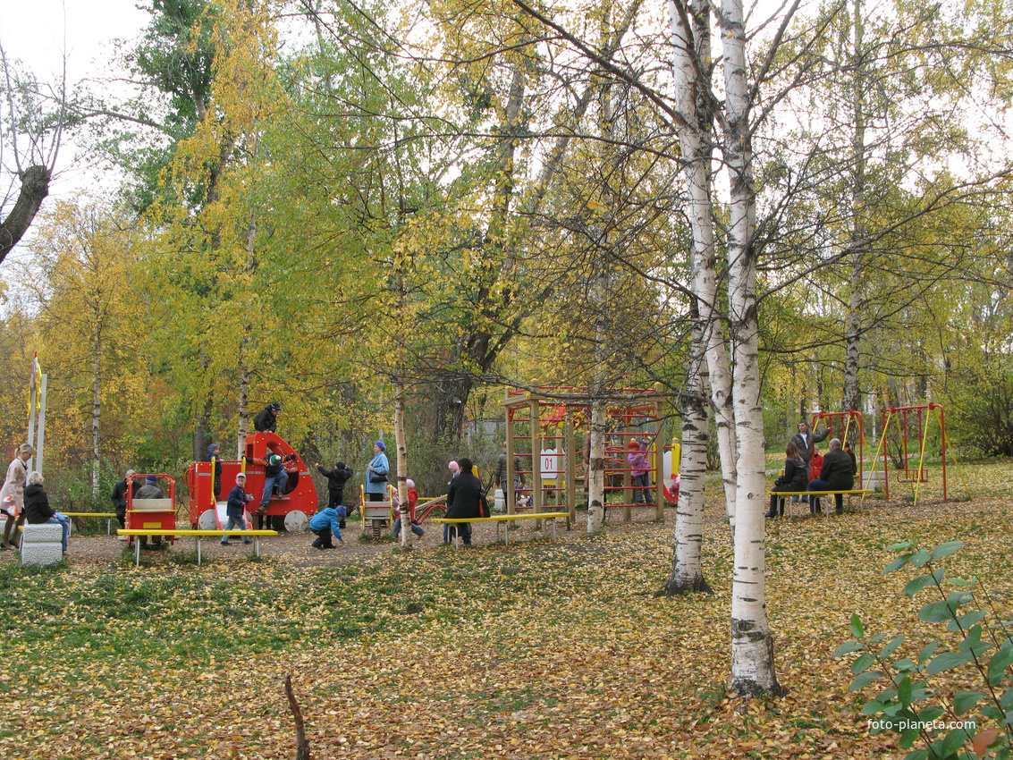 Сыктывкар детский парк у реки