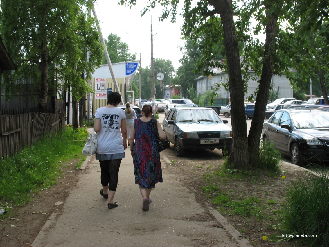 Сыктывкар возле центрального рынка