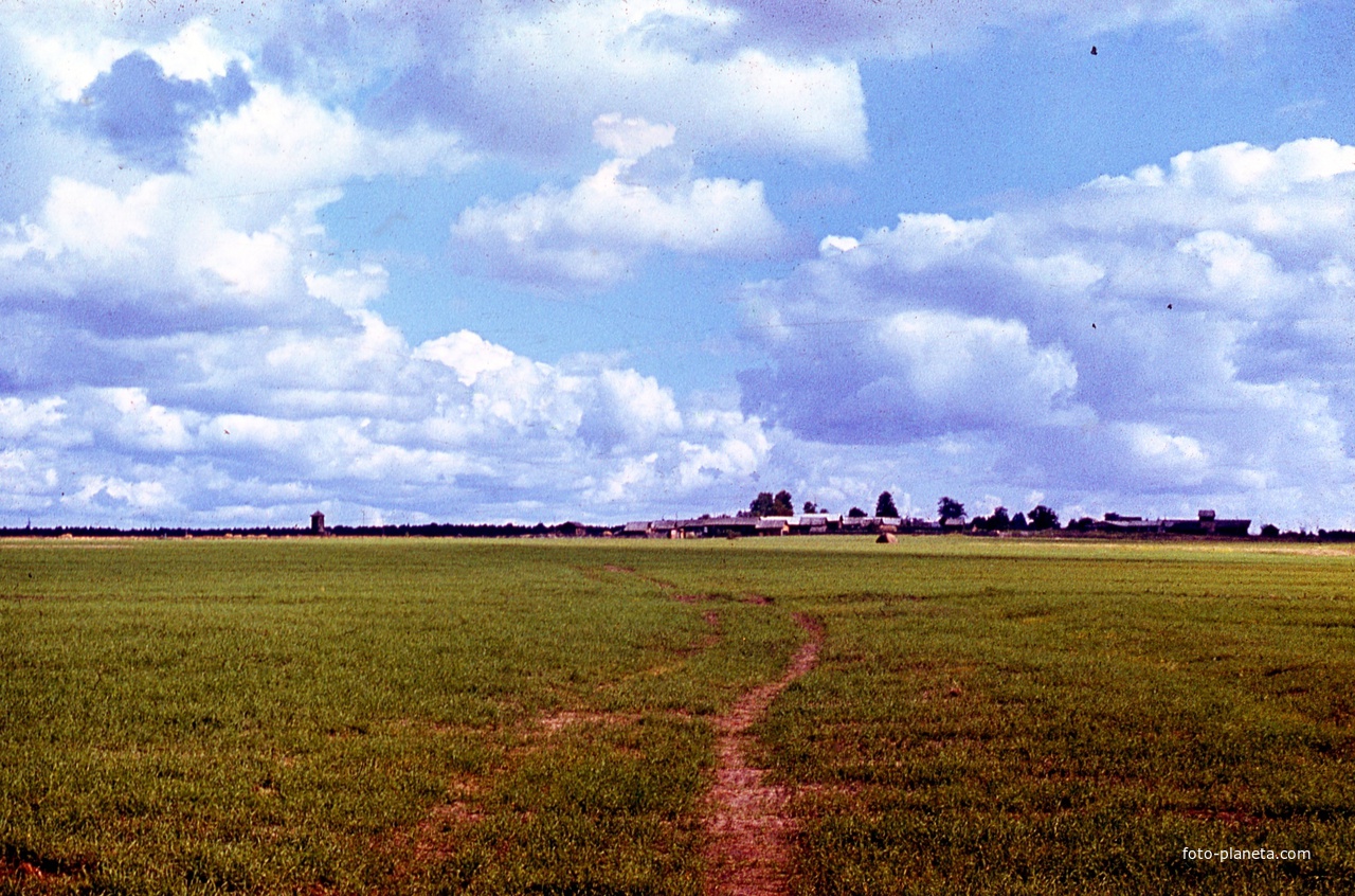 Вид со Ступниковского поля (70е годы)