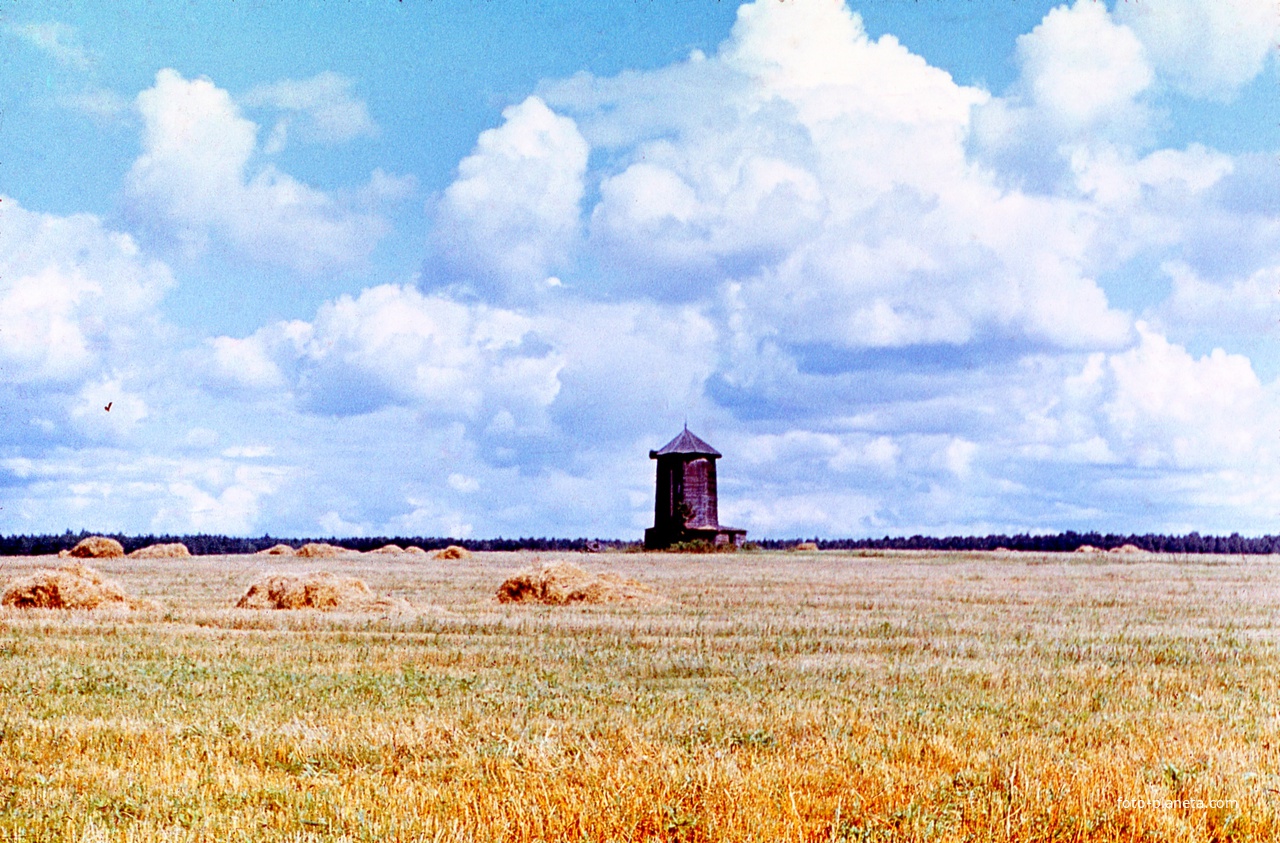 Старая мельница у деревни Ступники (70е годы)