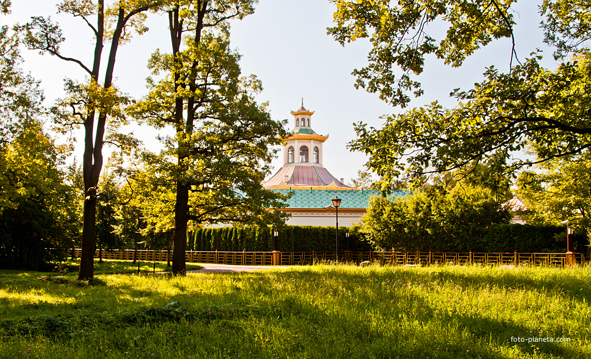 Вид на Китайскую деревню