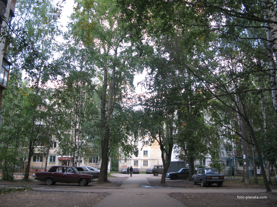 Сыктывкар дворы на Октябрьском проспекте