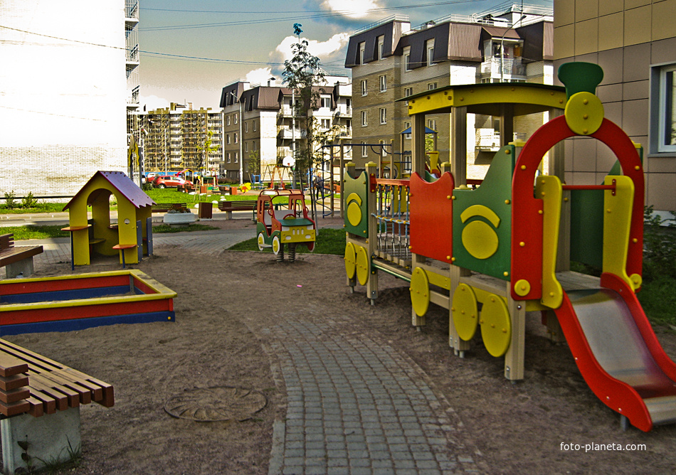 Славянка. На улице Полоцкой.