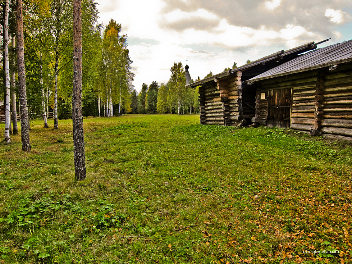 На территории музея
