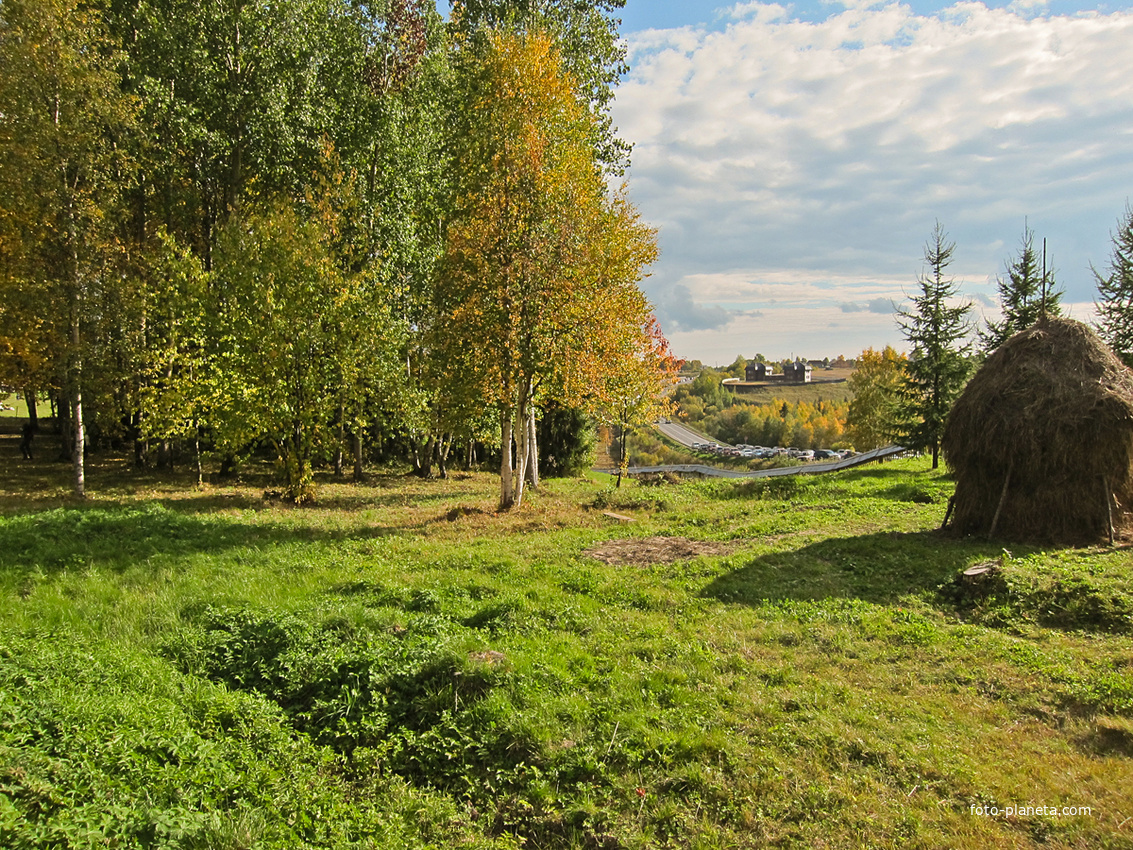 На территории музея