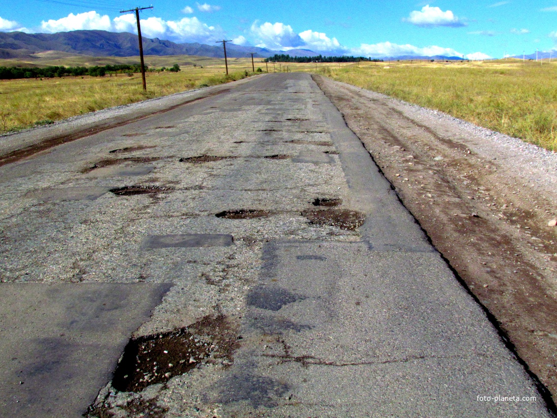 road Uzun agach-Besmoynak